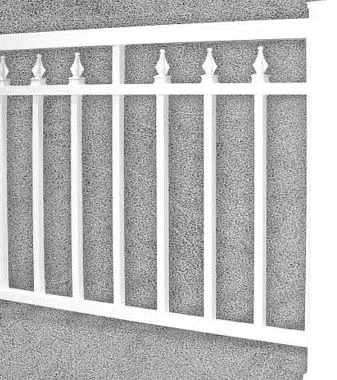 Excel Majestik aluminum railing